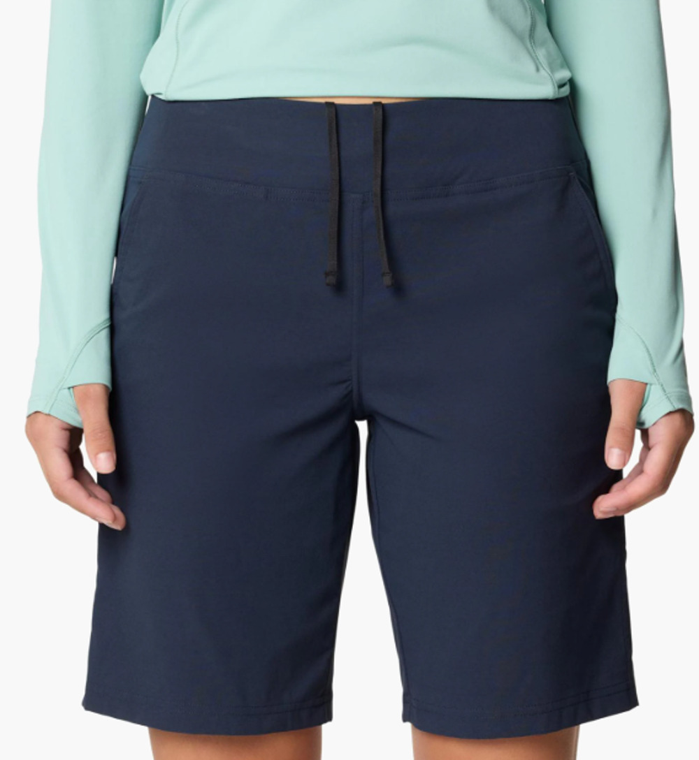 MOUNTAIN HARDWEAR Women's Dynama Bermuda Shorts Small Blue Abyss NWT
